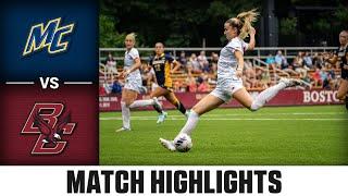 Merrimack vs. Boston College Match Highlights | 2024 ACC Women's Soccer