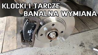 Wymiana klocków i tarcz hamulcowych przód | Renault Clio, DIY zrób to sam