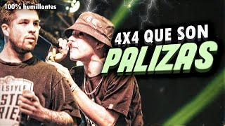 PALIZAS EN 4X4