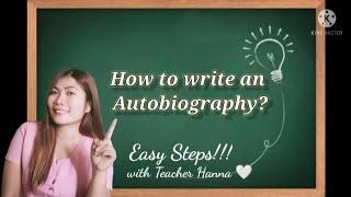 How to Write an Autobiography with 3 Easy Steps!