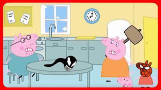 Peppa Spider Pig vs Venom. Peppa Pig Funny Animation