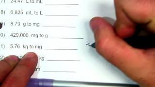 Shortcut for Metric Unit Conversion