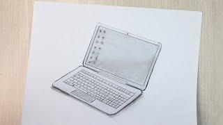 Laptop Drawing 