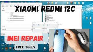 Xiaomi redmi 12c imei repair free tools / meta mode