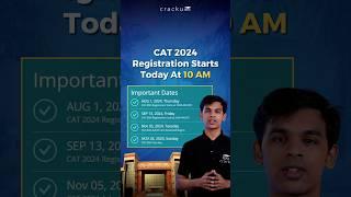 CAT 2024 Registration Open | Important Dates
