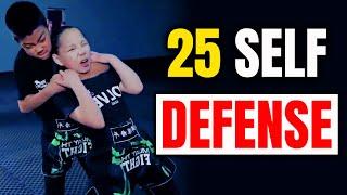 25 Amazing Self Defense Techniques| How To Protect Yourself?!