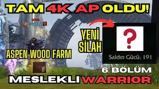 YENİ SİLAHLA (191 AP) 4.000 AP'MİZ OLDU! YENİ TAKI BUİLDİMİZ | ASPEN WOOD FARM | Rise Online World