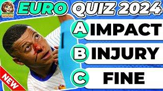 EURO 2024 Quiz  Guess Football Player by his EURO, Song and EmojiRonaldo,Messi, Mbappe Quiz