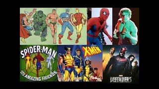 Intro to every MARVEL TV Series - Aberturas de todas séries de TV da MARVEL