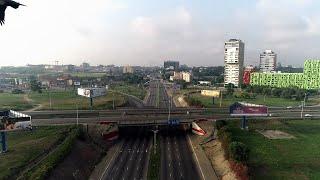 Drone Shots Of Accra Lock down Ghana