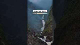 Kalu Waterfall Trek️, Malshej Ghat,Maharashtra  #shorts #viral