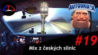 Mix z českých silnic - 19 | Autoškola neumí učit, závorama na červenou a hladové BMW