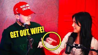 MAGA Husband KICKS WIFE OFF SHOW, CONFRONTS ME!