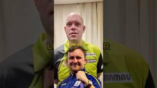 Blind ranking dart players with MVG michael Van Gerwen