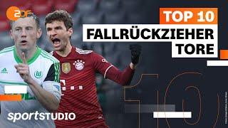 Top 10 Fallrückzieher-Tore der Bundesliga-Geschichte | sportstudio