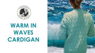 FUN WINTER CROCHET PROJECT | Warm In Waves Cardigan