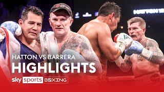 HIGHLIGHTS! Ricky Hatton vs Marco Antonio Barrera | Special Exhibition  