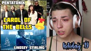 REACTION | LINDSEY STIRLING VS. PENTATONIX "CAROL OF THE BELLS" | HOLIDAY 2019