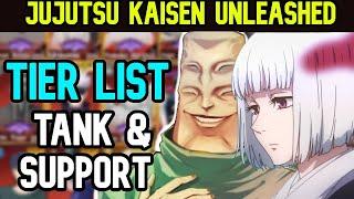 Jujutsu Kaisen Unleashed - Tank Support Tier List ! -  Jujutsu Masters: Cursed Rivals