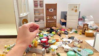 Miniature kitchen set installation ASMR  Re-ment Collection