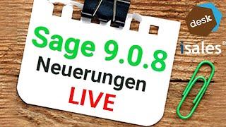 Sage 100 Neuerungen 9.0.8 - Alle Infos in einem Video