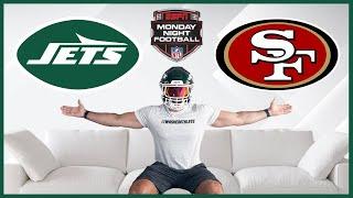 JETS vs 49ERS MONDAY NIGHT FOOTBALL WATCH-ALONG‼️