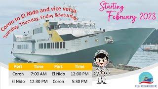 Trip Report - Coron to El Nido Ferry Boat Palawan Philippines 2023 #travelmodeon #philippines #ferry