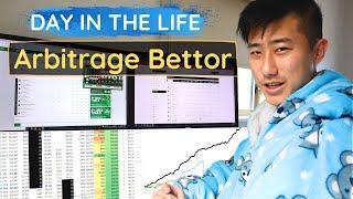 Day in the Life: Professional Sports Bettor | (Matched/ Mathematical Arbitrage Betting)