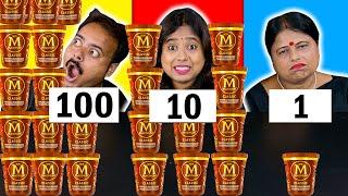 100 LAYERS FOOD CHALLENGE | EXTREME FUNNY FOOD CHALLENGE | Indian Eating Show