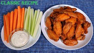 Oven baked Buffalo wings recipe