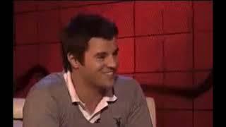 Ian Brown puts cocky presenter in his place.