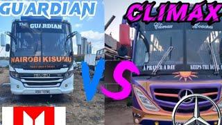 Kenya bound buses Guardian angel vs Climax