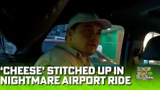 Drivin' Em Crazy | Brandon Smith gets stitched up on ride from the Airport