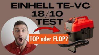 Einhell TE-VC 18/10 Li Test, Erfahrungen, Review | Akku-Nass-Trockensauger