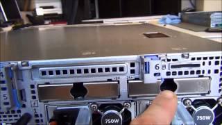 Dell poweredge R720 xd tour of components and features.