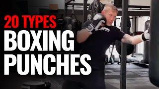 20 Types of Single Boxing Punches