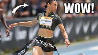 Sydney McLaughlin Is WAAAAAAY Faster Than We Thought || L.A. Grand Prix 200 Meters