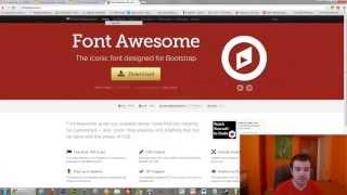 How to use fontawesome for easy iconography on your website