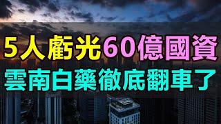 重磅！5人虧光60億！國貨之光雲南白藥翻車了，貪汙！受賄！核心高管被一鍋端，百年藥企連底褲都輸光了，「銷售一姐」被查，民族品牌雲南白藥遭遇內部動蕩 #雲南白藥巨虧  #雲南白藥腐敗 #雲南白藥市值蒸發