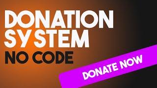 Donation System to Your Wix Studio Website (NO CODE)