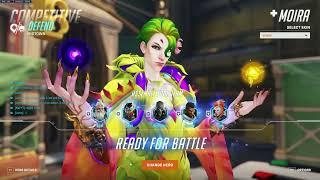 Overwatch 2 - Competitive with Moira healer -  gameplay - John Overwatch :-) Full-Match