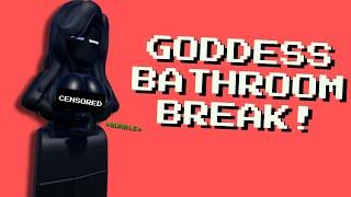 Goddess Bathroom Break (Roblox Fart Animation)