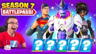 Nick Eh 30 reacts to SEASON 7 Intro and Battle Pass!