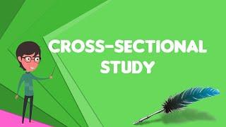 What is Cross-sectional study?, Explain Cross-sectional study, Define Cross-sectional study