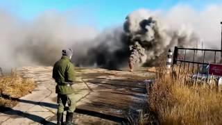 Самая БОЛЬШАЯ дымовая шашка с тяжелым дымом 100 500 кг