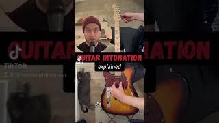 guitar intonation explained