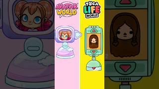 P1: Avatar World or Toca Boca#tocaboca   #avatarworld #tocalifeworld  #gamingchannel #shorts