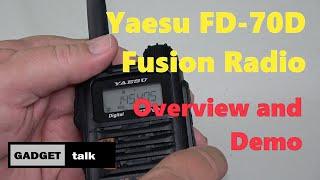 Yaesu FT 70D Fusion Radio