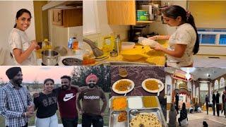 ਕਿਸ ਤਰਾਂ ਦੇ ਰਹੇ ਕਨੇਡਾ ਵਿੱਚ ਪਹਿਲੇ ਦੋ ਦਿਨ | Cooking , visited Gurudwara Sahib. lifestyle with Manveer