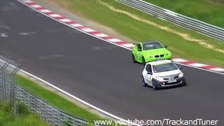 Nurburgring Nordschleife - BMW M3, Golf GTI, Nissan GTR, Silvia - Track Sounds TouristenFahren